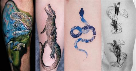 45 Rad Reptile Tattoos